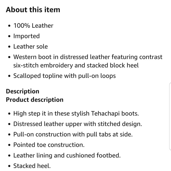 Bed Stu Cowboy boots - Picture 3 of 8